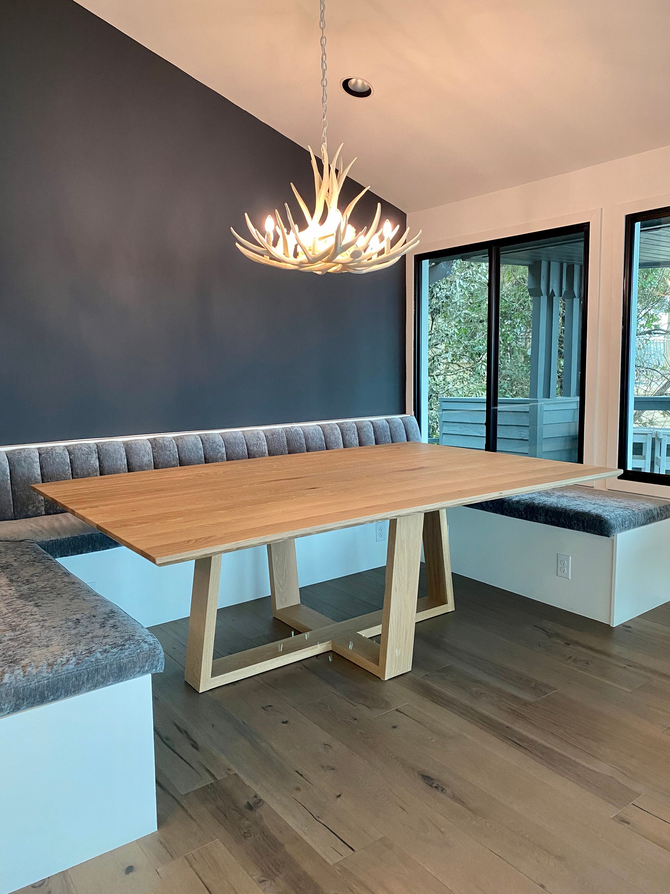 Pedestal Dining Tables Etsy