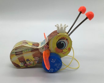 queen buzzy bee vintage toy