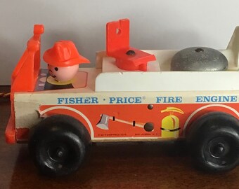 fisher price fire truck bed