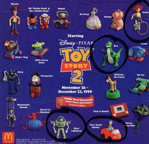 Juguetes de toy cheap story 4 mcdonalds