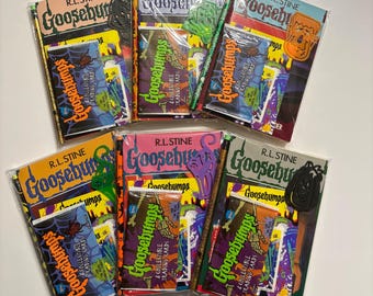 Vintage 90’s Goosebumps Halloween Mystery Pack