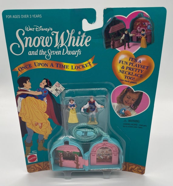 Vintage Disney Once Upon A Time Locket ~ Snow White and the Seven