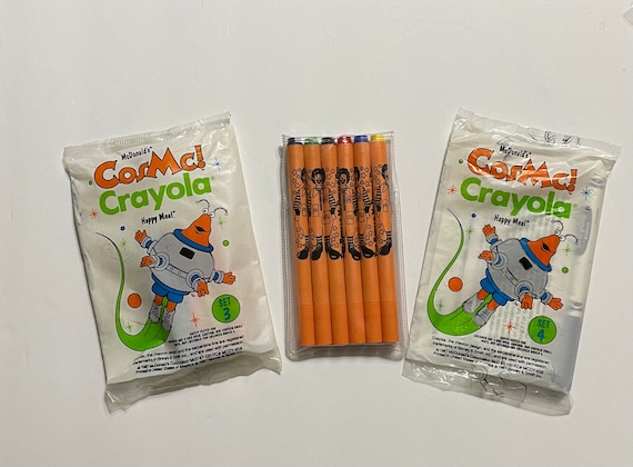 Vintage Mcdonald's Cosmic Crayola and Markers 70's and 80's ~ You