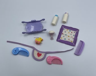 Accesorios vintage de My Little Pony ~ Lote de 9 de MLP