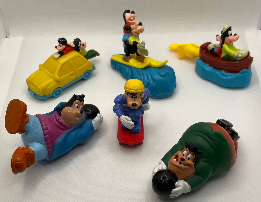 Vintage Burger King Disney’s Goofy Meal Toys 90’s