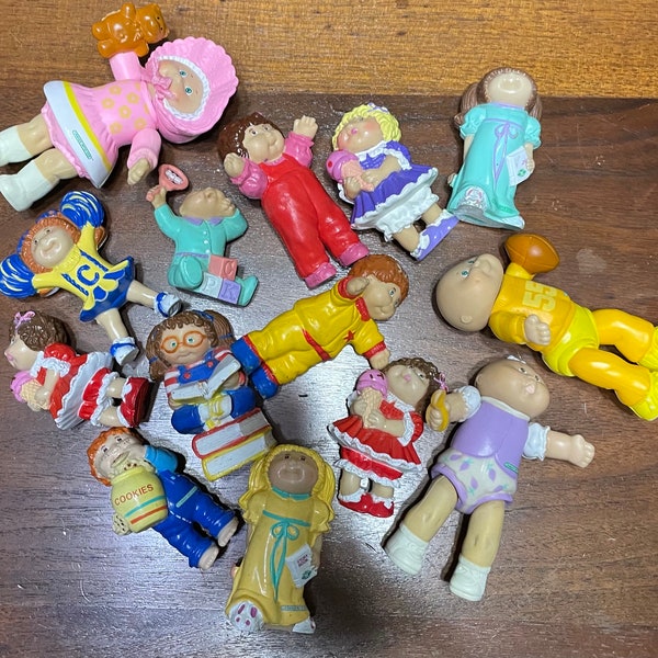 Vintage Cabbage Patch Kids PVC Figures 1980’s