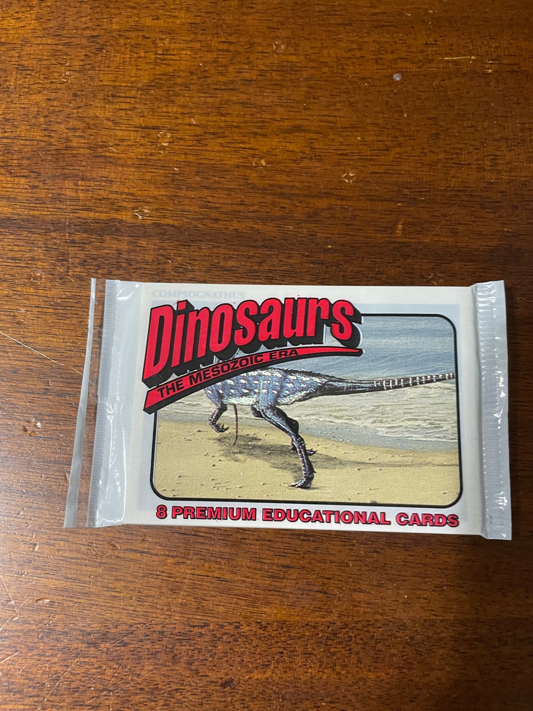 1 Vintage Dinosaurs the Mesozoic Era Trading Card Pack 1993 - Etsy