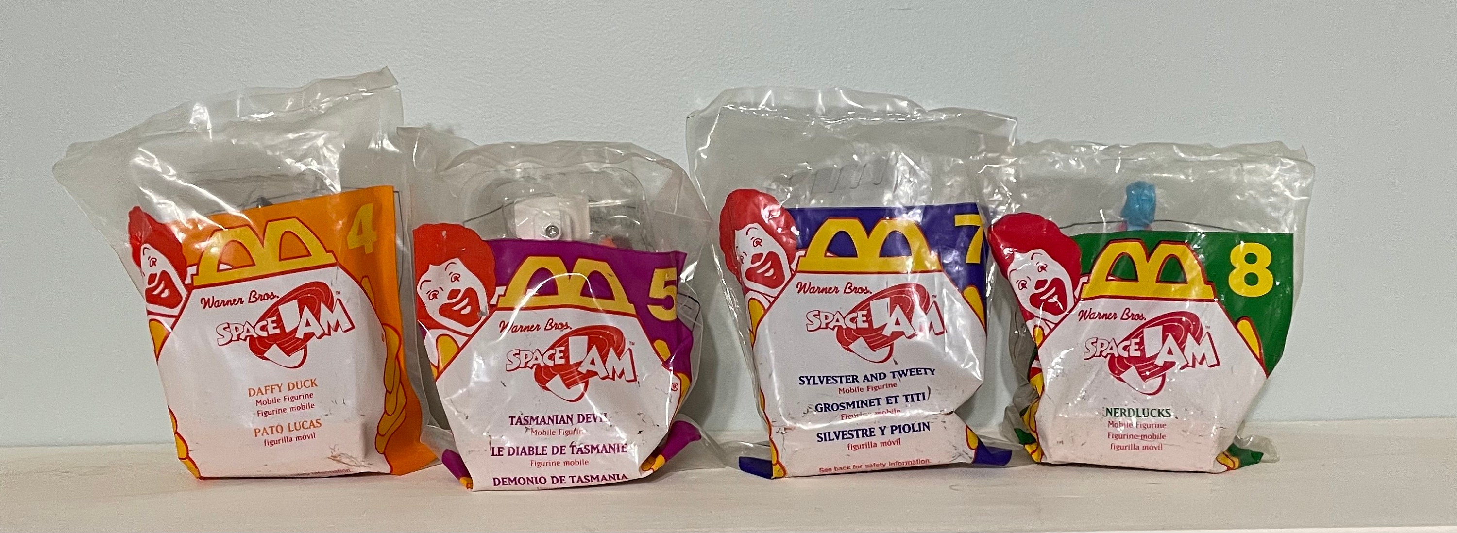 Vintage Mcdonald's Space Jam Happy Meal Toys 1996 You Choose Your