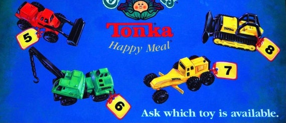 Mcdonalds tonka store toys