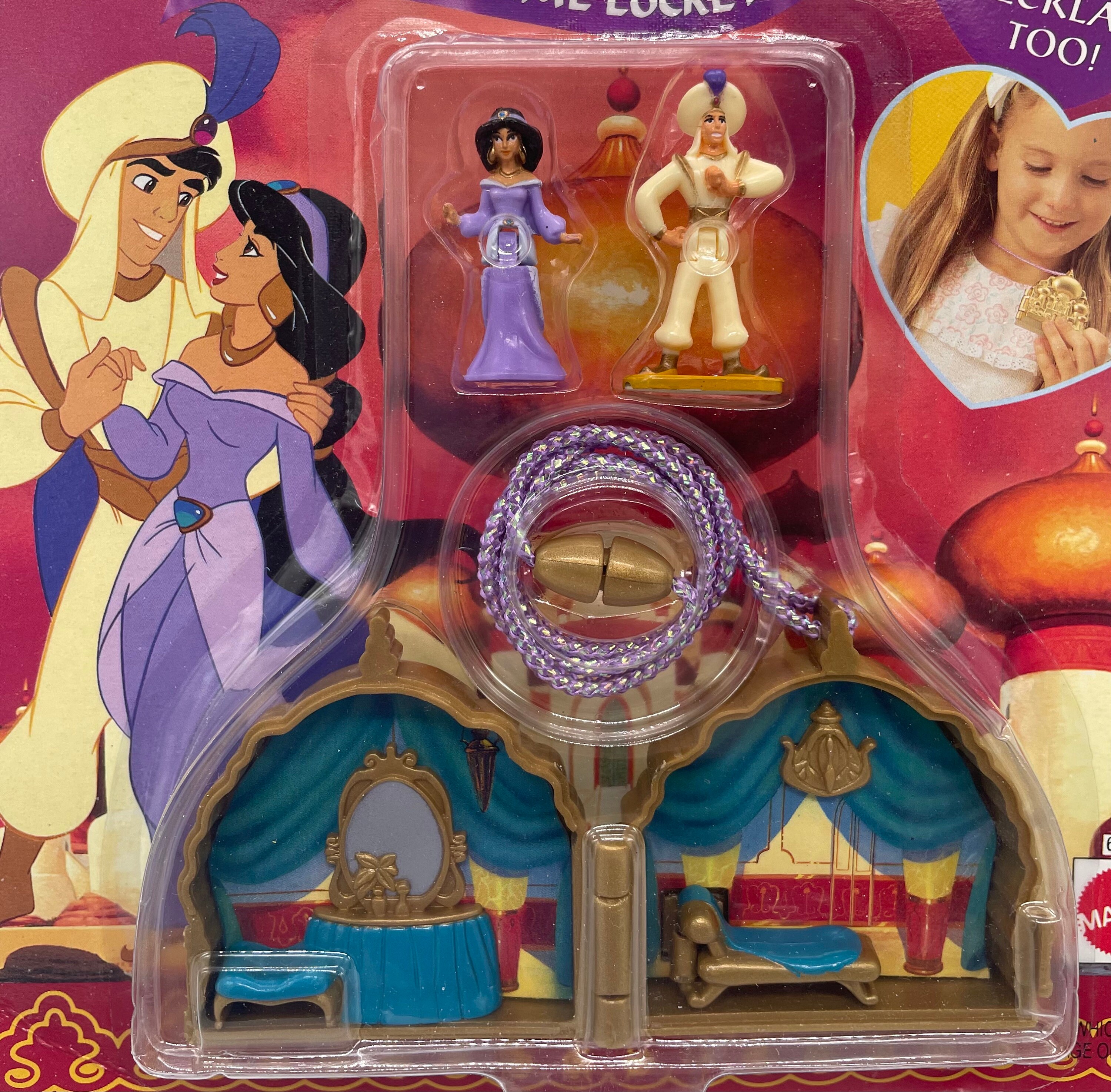 Disney Vintage Aladdin Once Upon A Time Locket New Unopened  Aladdin ~ Once Upon a Time ~ Locket main image 1
