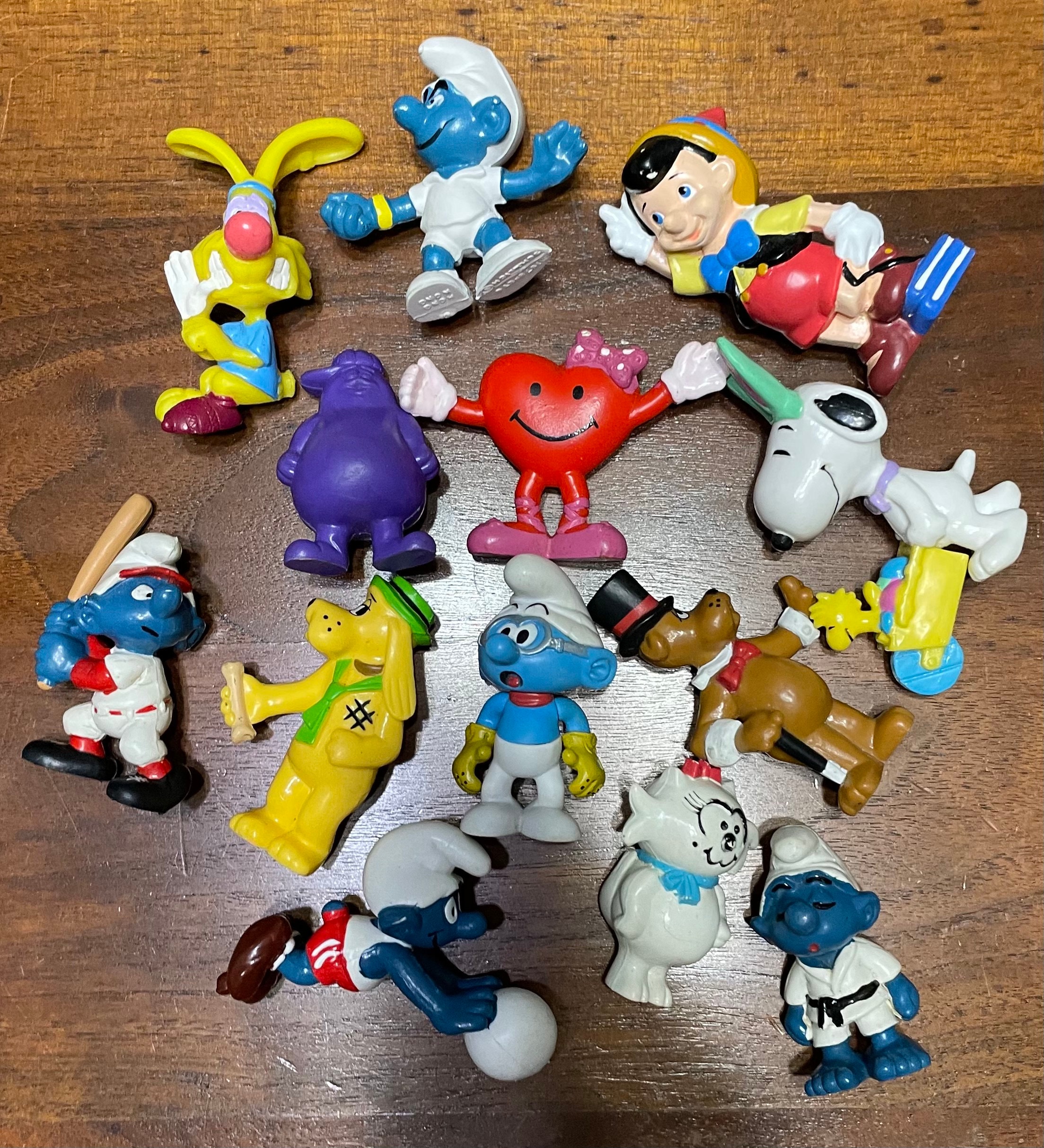 Vintage Cartoon PVC Figures~ Choose Your Own Figure - Etsy