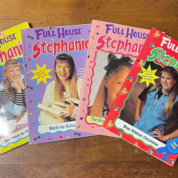 Vintage Full House ~ Full House Stephanie Books ~ Based on the Hit Warner Bros. TV Series ~ 90’s