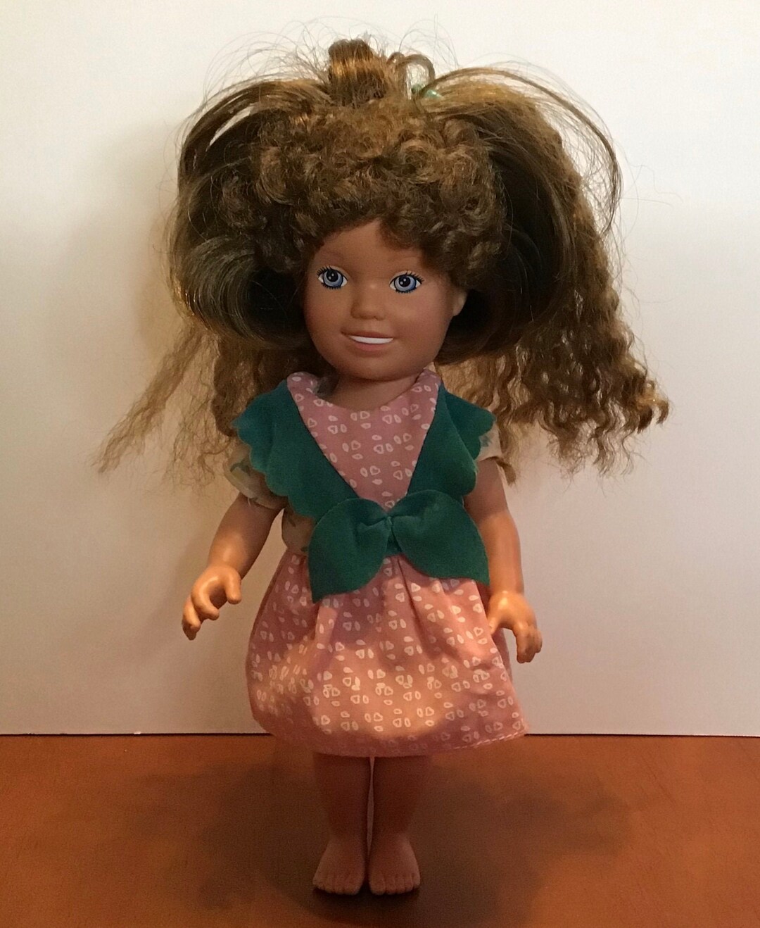 Vintage Dolly Surprise Hair Growing Doll 1988 Playskool Etsy