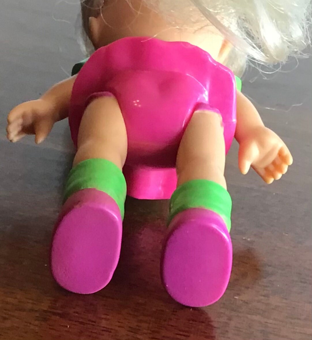 Poupée Mattel Wee Lil Miss 1990 - Vintage - Fabriqué En Chine - Lady Lovely Locks