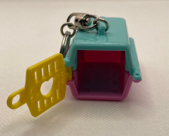 Vintage Dog Crate KeyChain - image 6