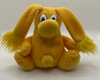 Vintage Kodak Kolorkins Yellow Snap Beanie Plush ~ 1999