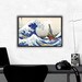 Legend of Zelda, Great Wave and The WindWaker, The Great Wave off Kanagawa by the Japanese ukiyo-e artist Hokusai and The Legend of Zelda