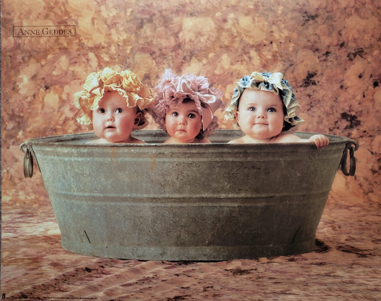 Anne Geddes Bathtub Babies Poster 40 X 50 Cm Etsy Canada