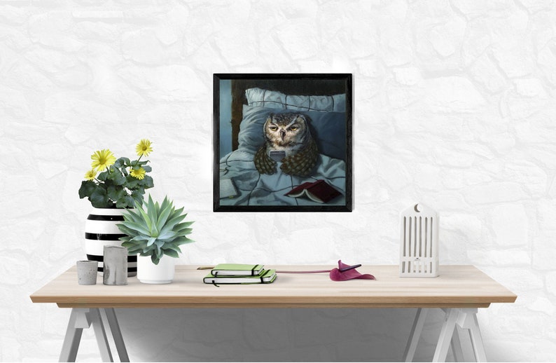 Lucia Heffernan Night Owl by Lucia Heffernan