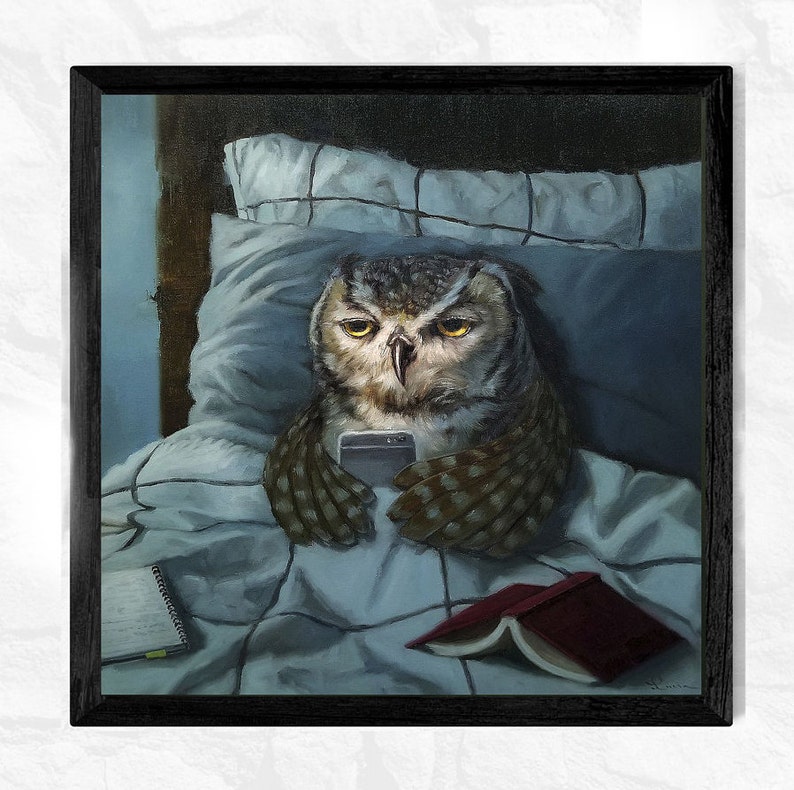 Lucia Heffernan Night Owl by Lucia Heffernan