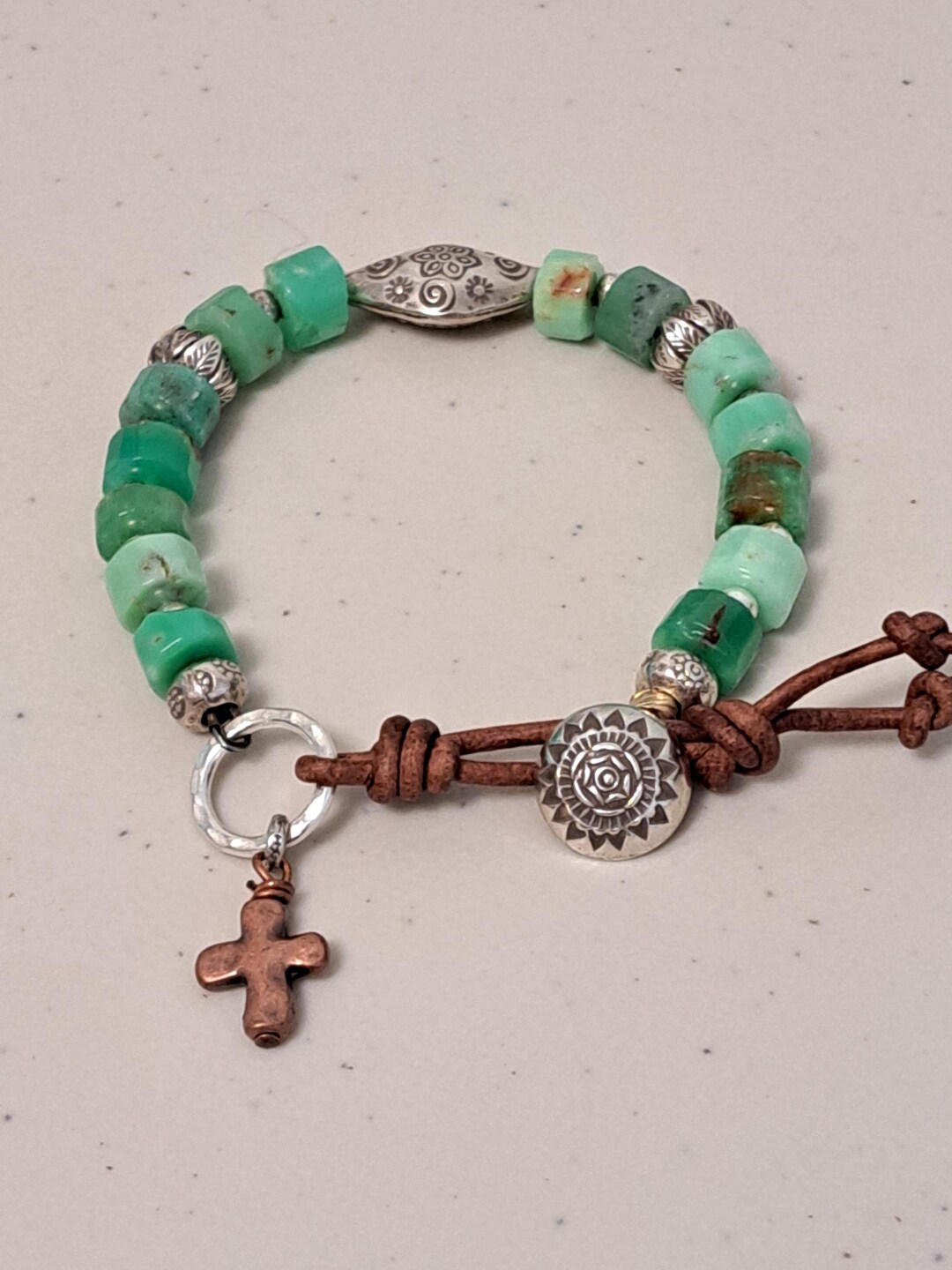 Bracelet Jonc Ajustable En Argent 999 Karen Hill Tribe - Gravures Détaillées - Neuf étiqueté