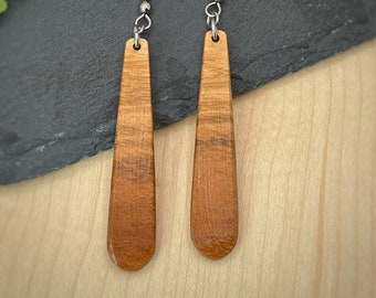 Ombre Red Cedar Earrings