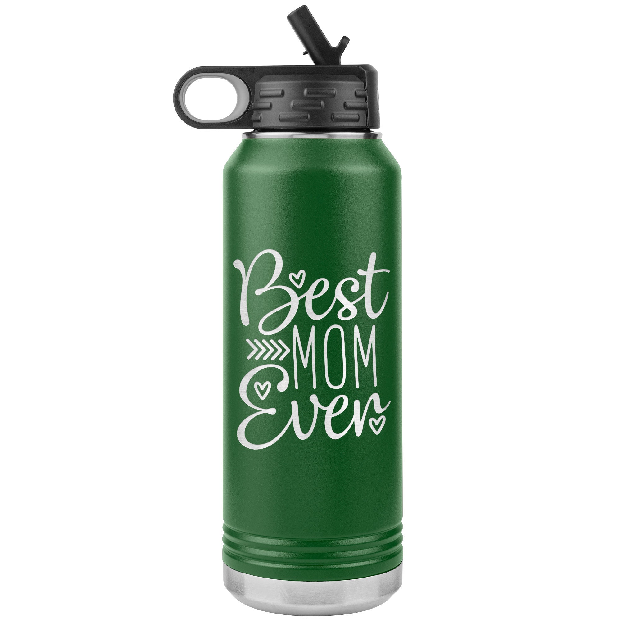 Best Mom Ever Water Bottle Mother's Day Water Bottle Etsy