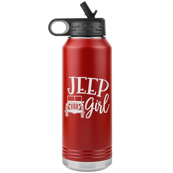 Jeep Lover's Water Bottle / Jeep Girl Water Bottle / Jeep Etsy
