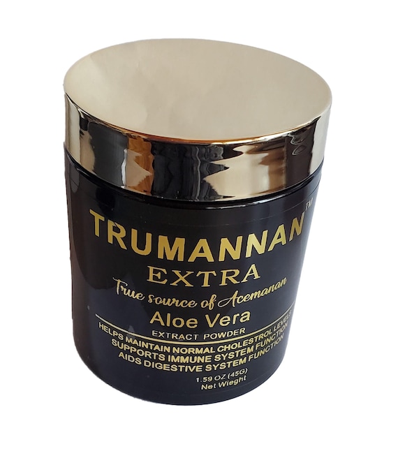 Trumannan Extra Aloe Vera Extrakt Pulver 40 Prozent Acemannan gleich 250  Kapseln - Etsy.de