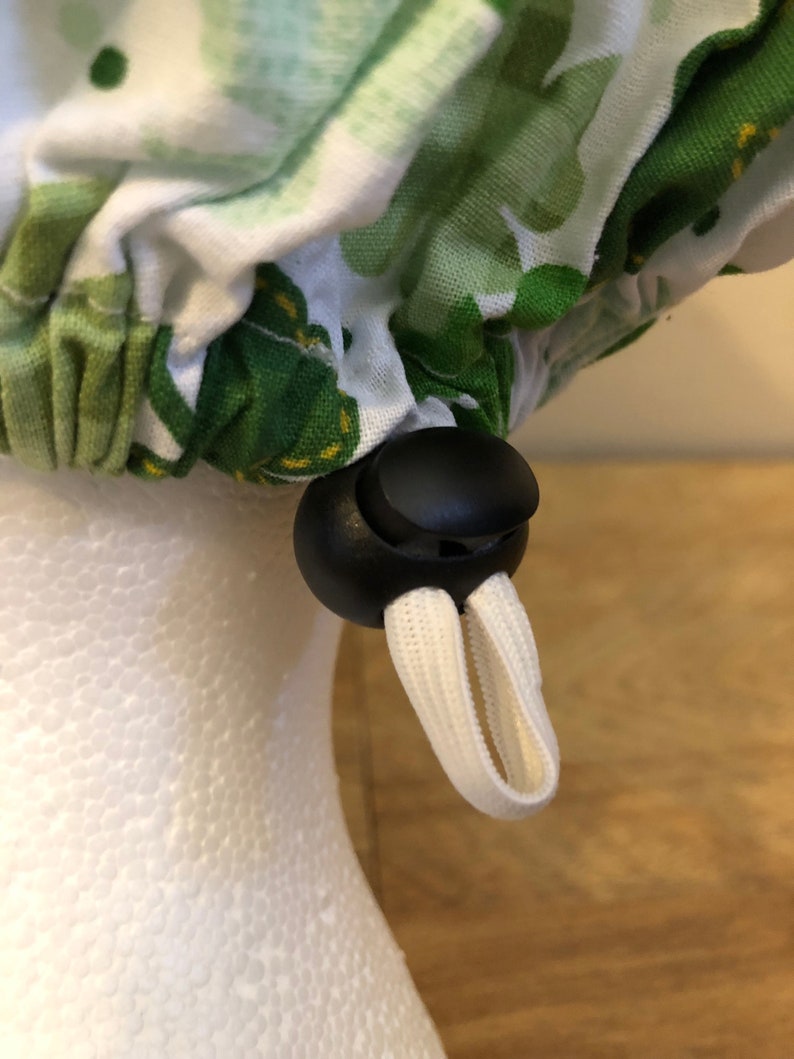 Scrub Caps Surgical Caps Lucky Shamrock Bouffant Style Scrub Cap for Women