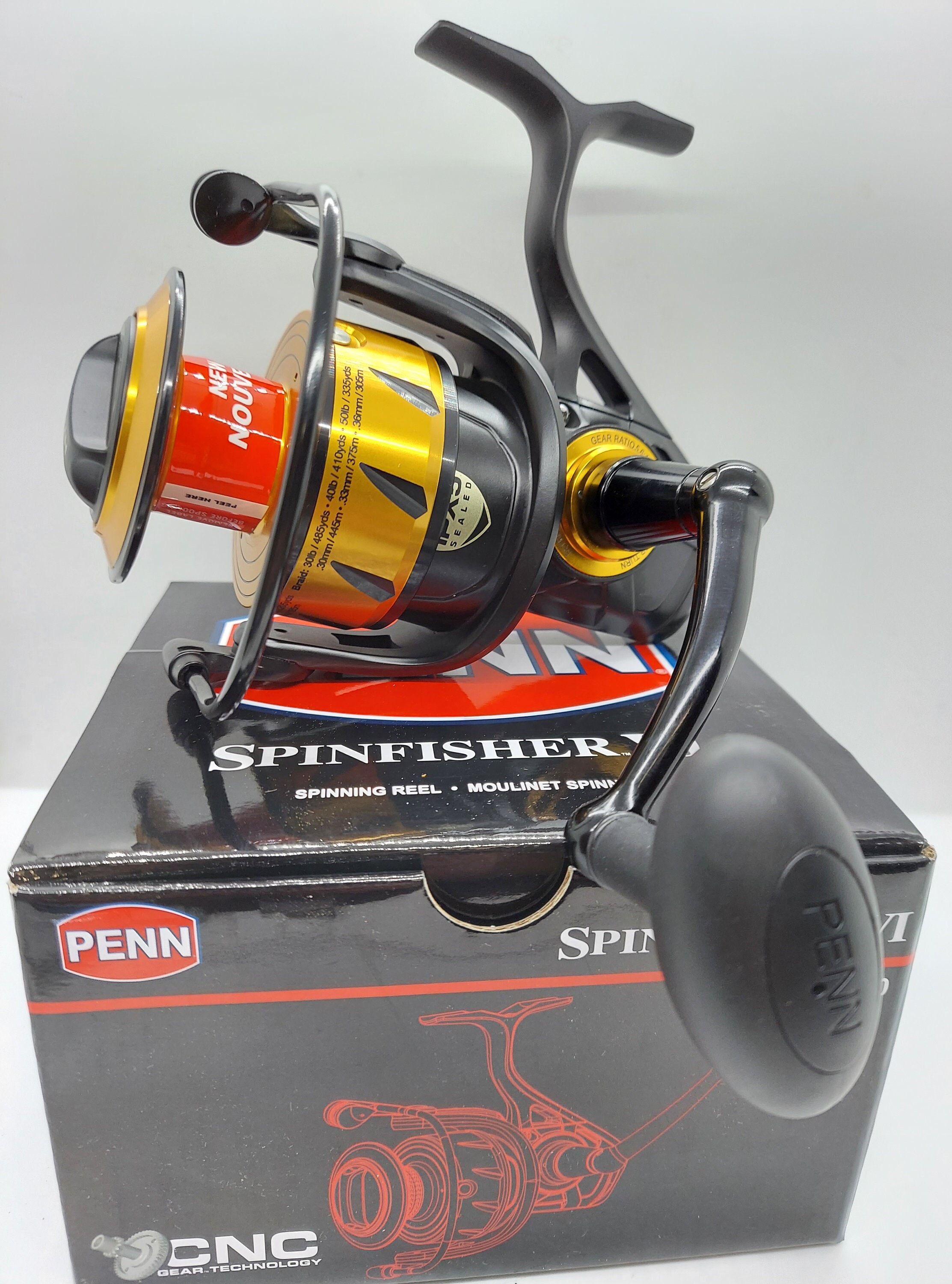 PENN SPINFISHER VI 6500 Spinning Reel 