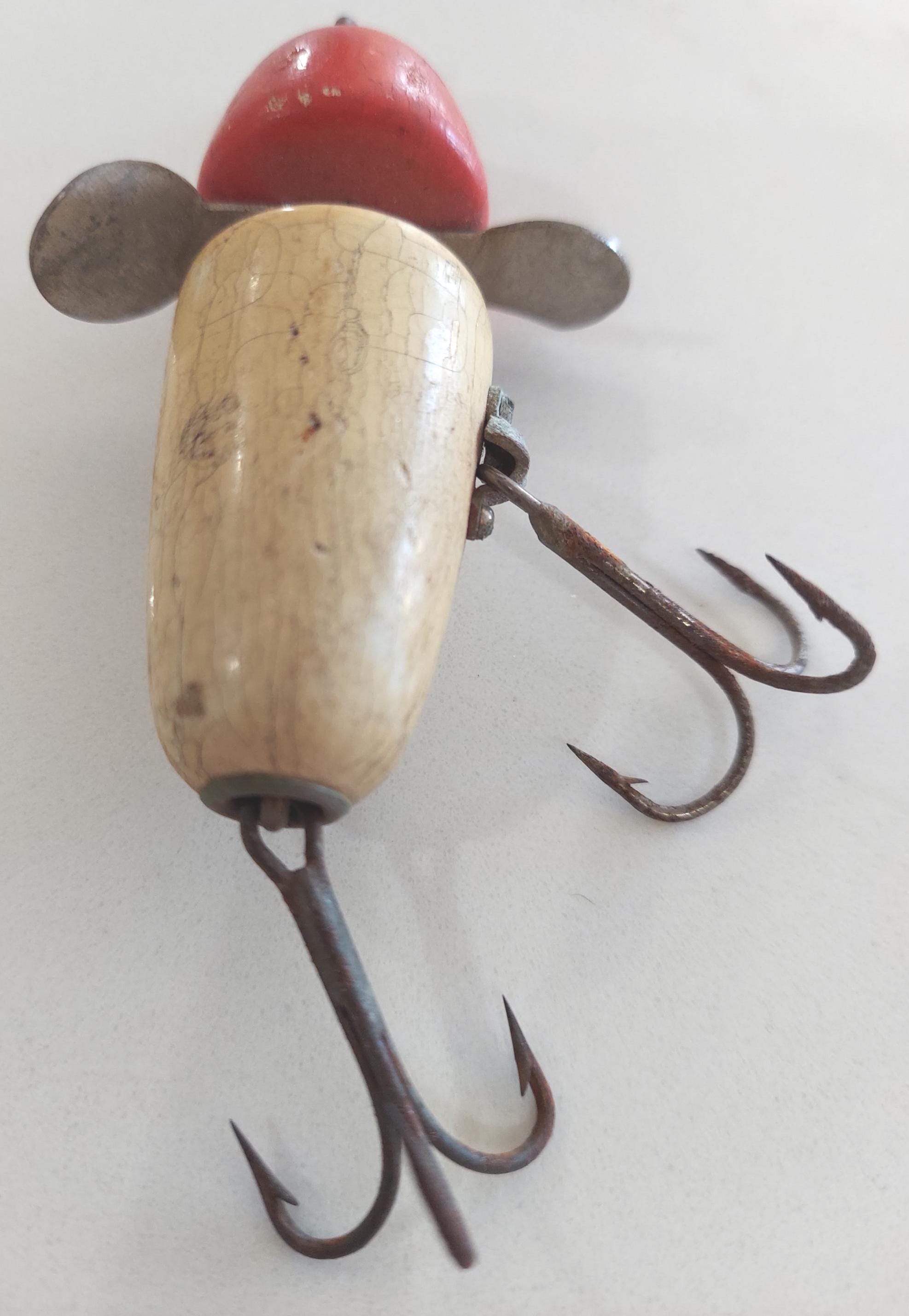 ルアー・フライ PFLUEGER GLOBE Vintage Pflueger Globe Wooden Floating Spinner Lure - Etsy