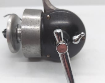 Vintage Zebco Omega 144XL Triggerspin Reel, Made in USA Zebco, Has