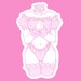 Please Daddy Sticker / Vinyl UV Coated Diecut / Kinky Bondage BDSM Fetish Lolita DDLG Kawaii Princess Little Sissy Queer Dominatrix Dungeon