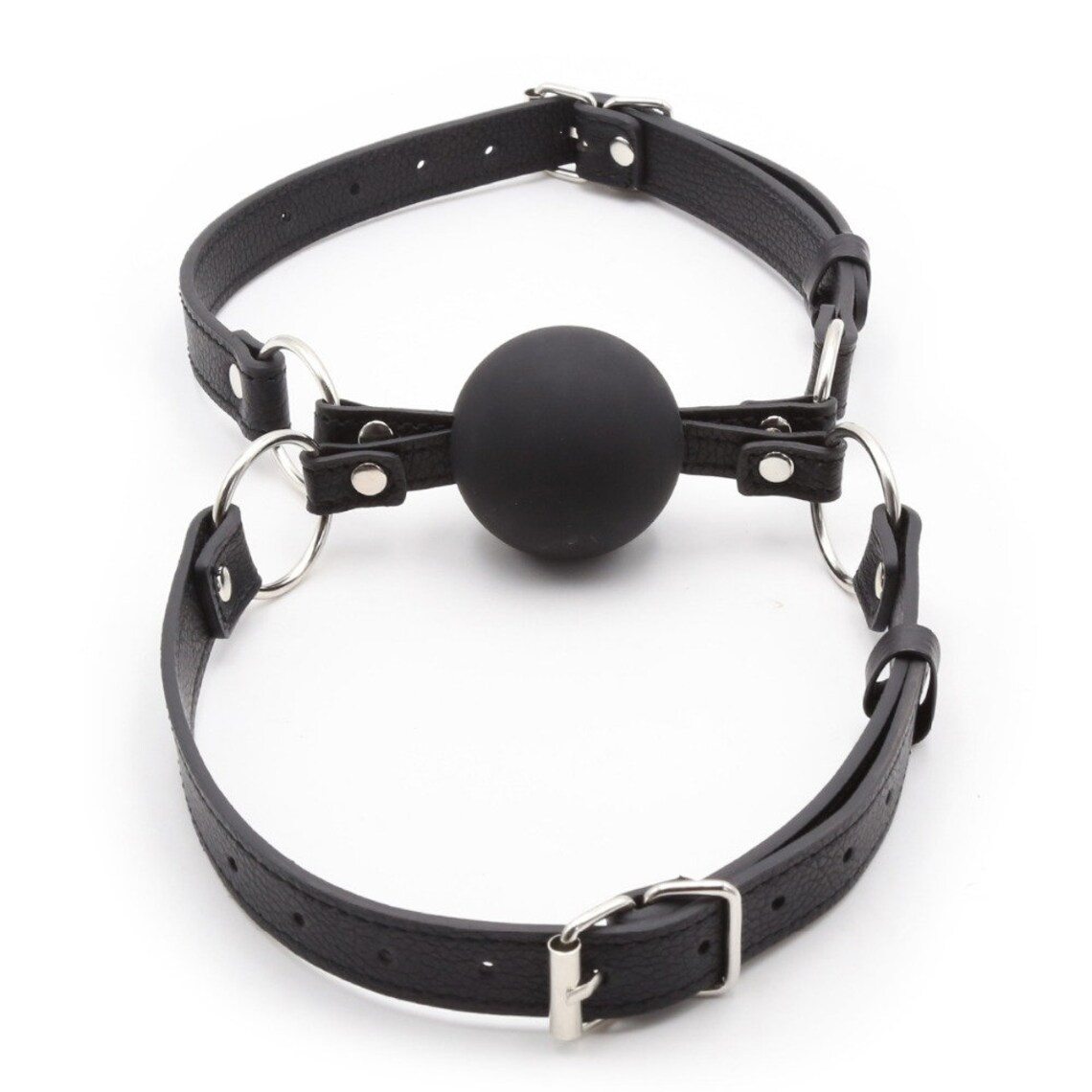 Lovers Ball Gag / Silicone Vegan Leather / Couples Poly Polyam Etsy