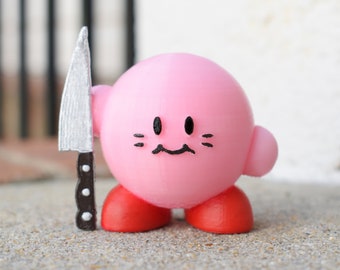 Knife Kirby 3D Printed Figure