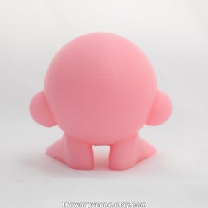 Kirby Without Shoes 3D Printed Figure image 8