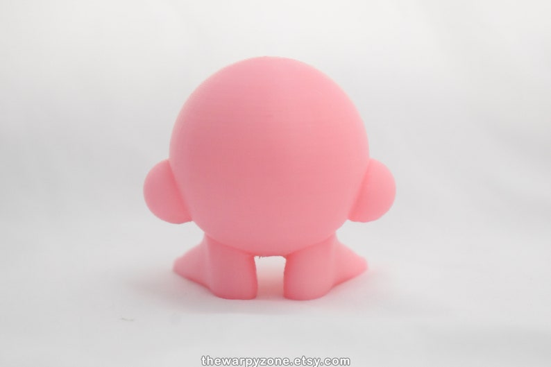 Kirby Without Shoes 3D Printed Figure image 8