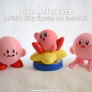 Kirby Without Shoes 3D Printed Figure image 6