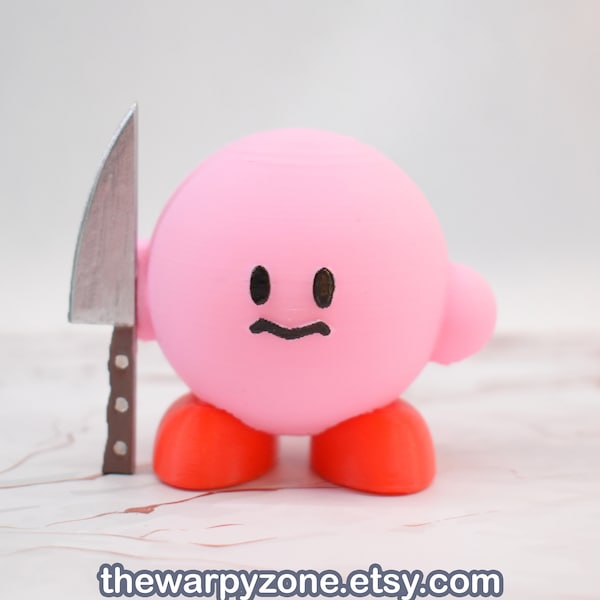 Knife Kirby 3D Printed Figure