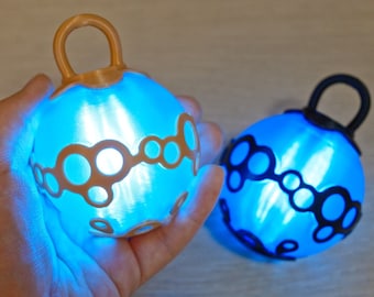 Legend of Zelda Remote Bomb LED Light, BOTW Battery-Powered Cosplay Prop, Night light Decoration, Hanging Ornament Office/Room Decor gift