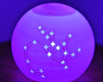Star Sign Night Light: Zodiac Constellation LED Nightlight Decoration