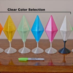 Remote Controlled Sims Plumbob Headband, Color-Changing Gemstone Helmet Costume, Battery Powered image 9