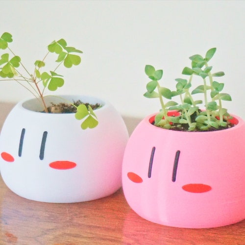 Dango Planter / Pen Holder- Slime Planter- Dango Planter - Stationery Organizer 3D Printed Kawaii Succulent Pot- Anime Decoration Gift