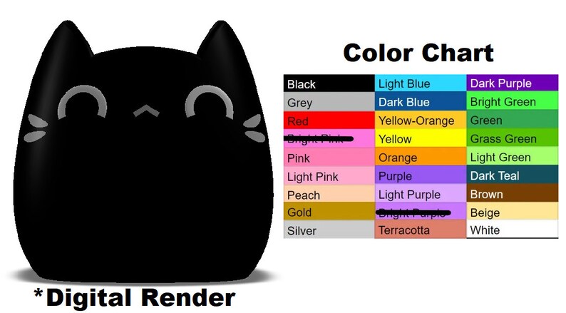 Suspicious Cat Planter: Kawaii Pen & Pencil Holder, Succulent Pot image 10