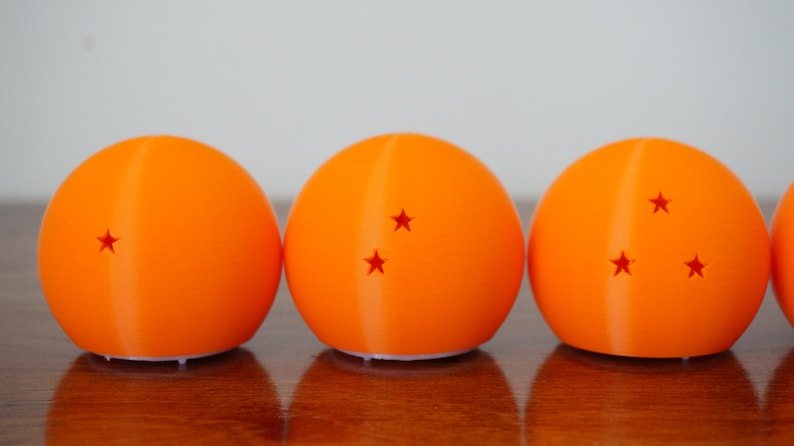 Dragon Ball Z Star Lamp / Night Lights, Dragon Ball Anime Birthday Gift, Desk Decorations Display, Vintage Lights image 9