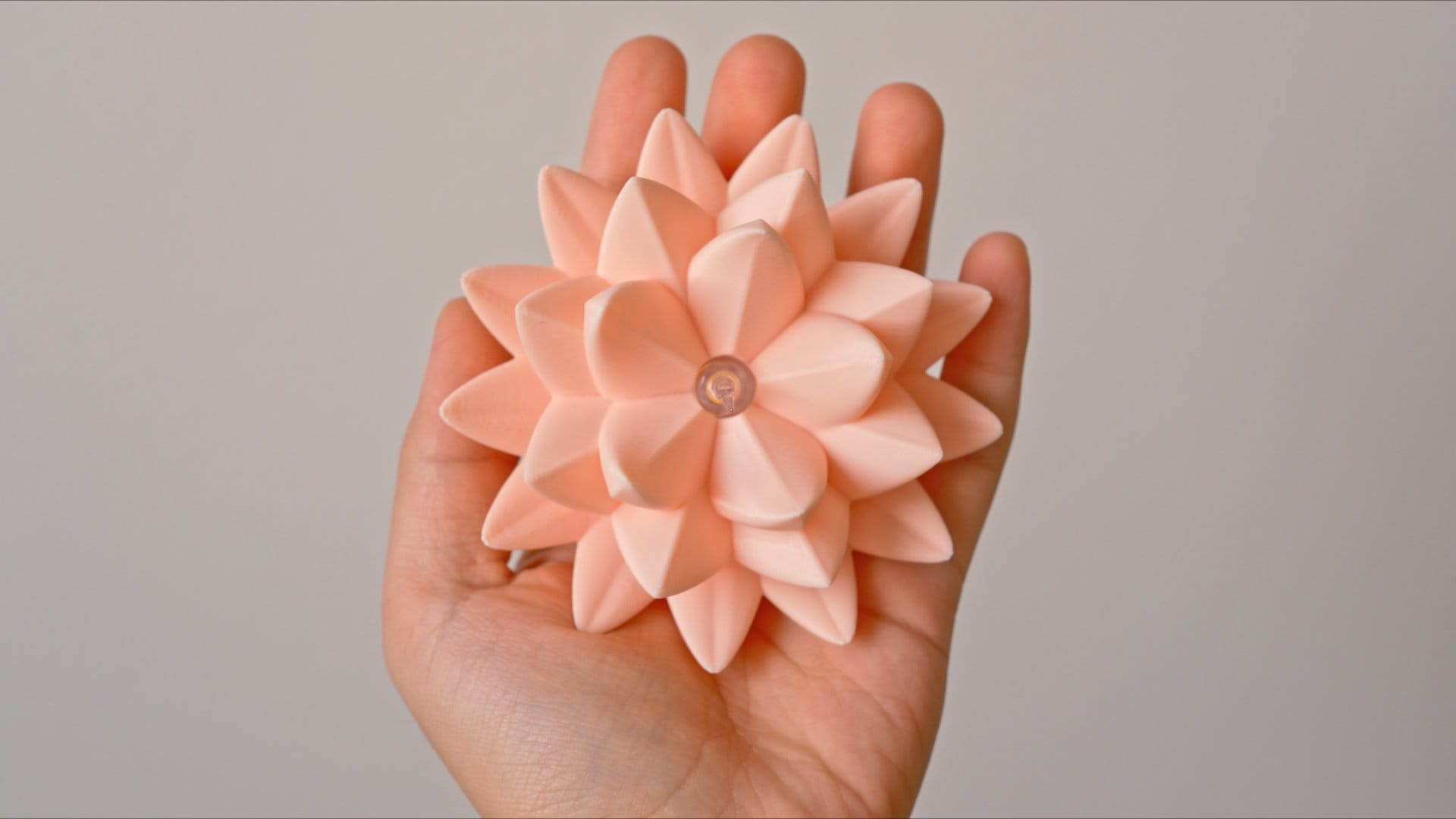 3D Printed Lotus LED Light: Yoga Meditation Decor - Etsy Australia