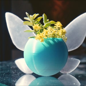 Navi Fairy Planter, Succulent Plant Pot, Cadeau de fête des mères, Plant Pot Desk Decor, Fairy Jar, Cute Succulent Pot- Legend of Zelda