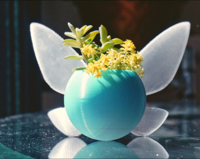 Navi Fairy Planter: Legend of Zelda Succulent Pot