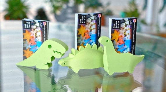 Dinosaur Business Card Holder: Kawaii Desk Decor - T-rex